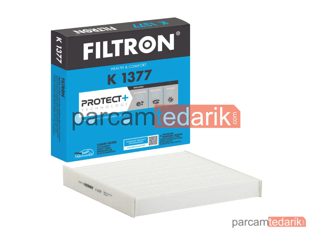 FILTRON K1377 | Polen Filtresi — Ford Transit Platform şasi, Ford Transit Panelvan/Van, Ford Transit Minibüs/Otobüs