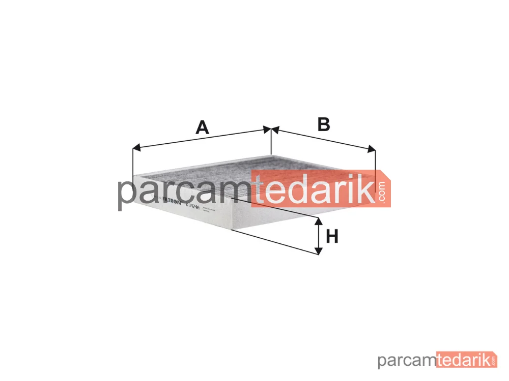 FILTRON K1424A | Polen Filtresi — Ford Focus IV, Ford Focus IV Turnier, Ford Mondeo V Hatchback