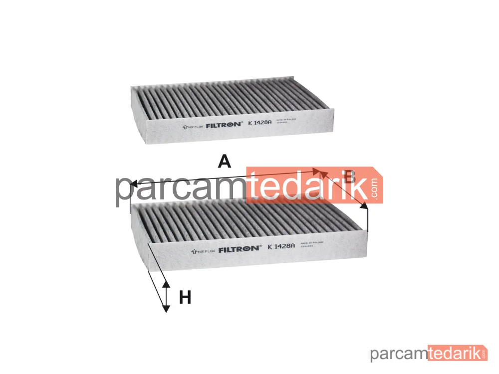 FILTRON K1428A2X | Polen Filtresi — BMW 5, BMW 5 Touring, BMW 7
