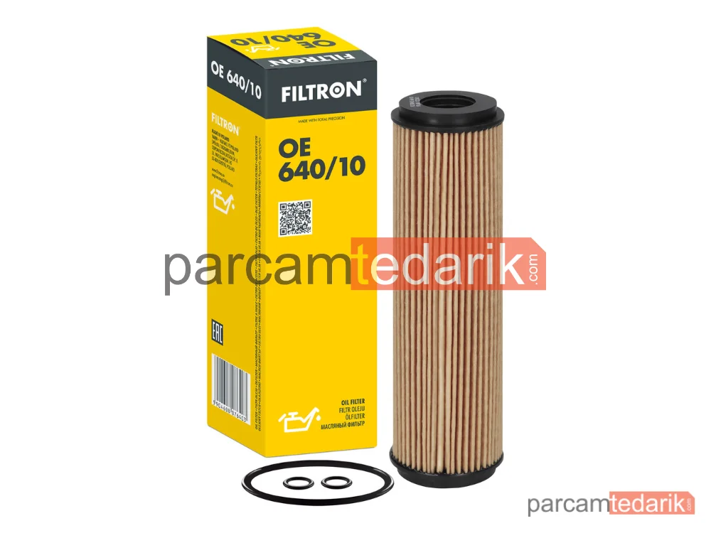 FILTRON OE640/10 | Yağ Filtresi — Mercedes-Benz C-Serisi T-Model, Mercedes-Benz C-Serisi Coupe, Mercedes-Benz E-Serisi
