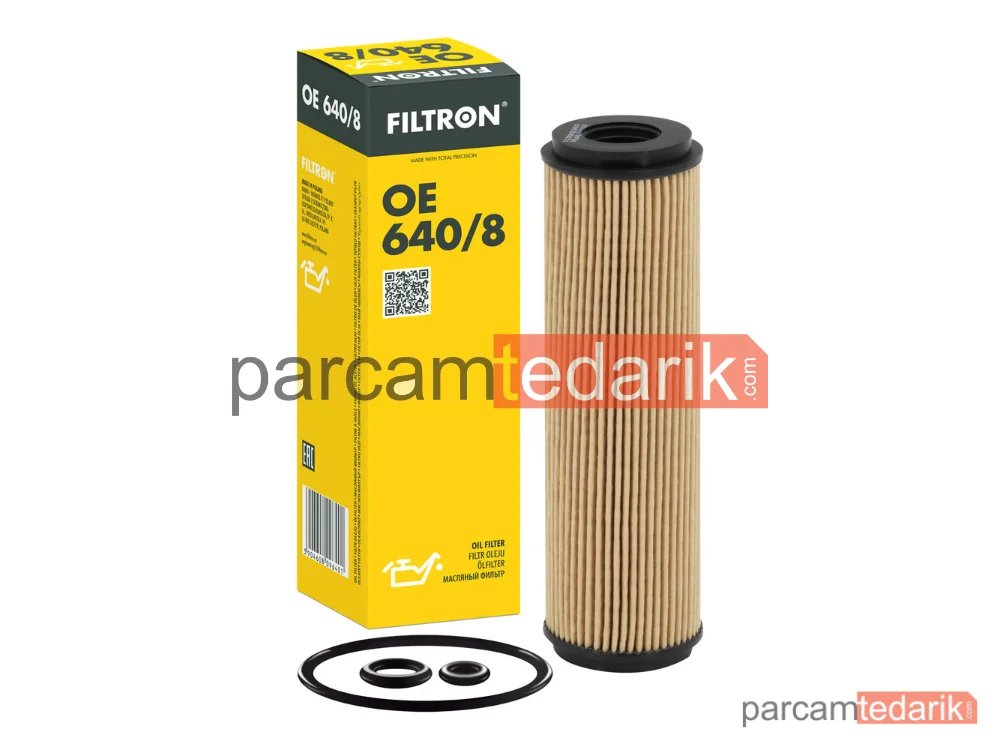 FILTRON OE640/8 | Yağ Filtresi — Mercedes-Benz C-Serisi Coupe, Mercedes-Benz CLK, Mercedes-Benz CLK Cabrio