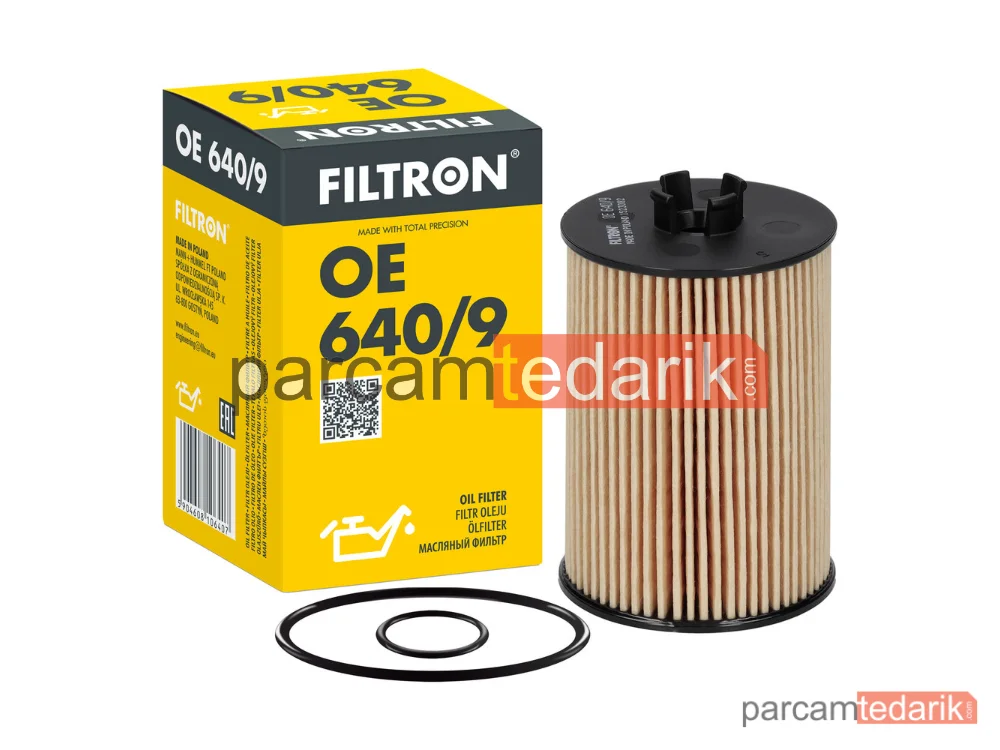 FILTRON OE640/9 | Yağ Filtresi — Mercedes-Benz B-Serisi Sports Tourer, Mercedes-Benz A-Serisi