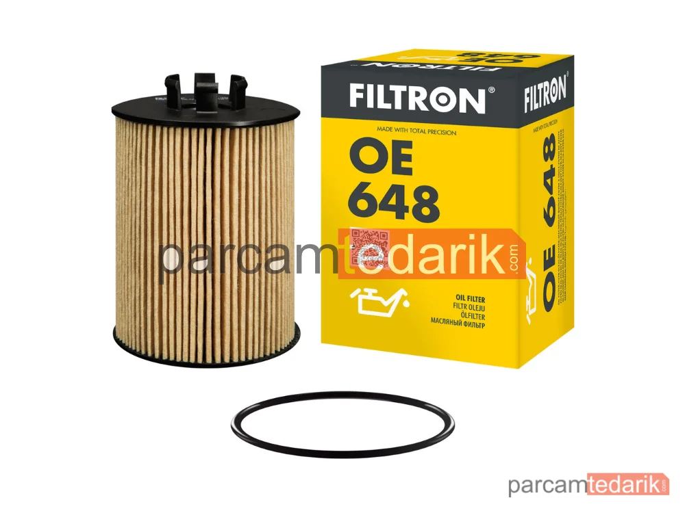 FILTRON OE648 | Yağ Filtresi — Opel Corsa D, Opel Corsa D Kasa/eğik Arka, Opel Astra G Hatchback