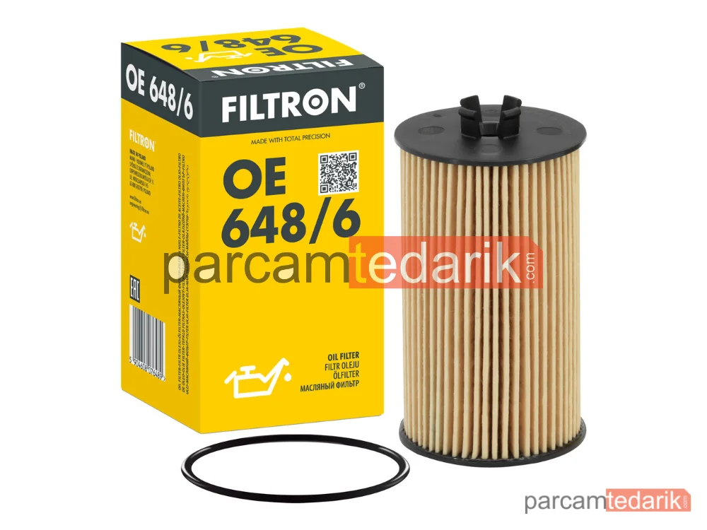 FILTRON OE648/6 | Yağ Filtresi — Opel Corsa D, Opel Corsa E, Chevrolet Cruze