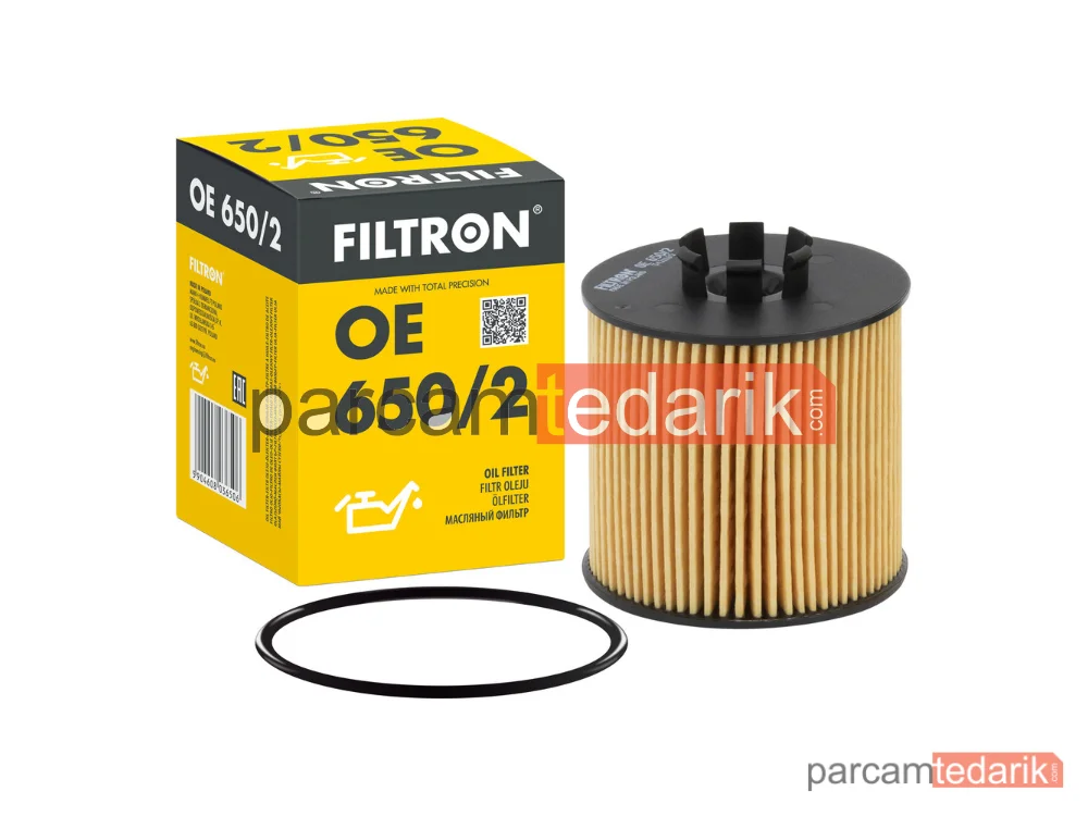 FILTRON OE650/2 | Yağ Filtresi — VW Golf V, VW Jetta III, VW Golf V Variant