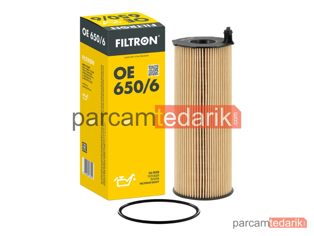 FILTRON OE650/6 | Yağ Filtresi — Audi A6 C6 Avant, Audi Q7, Audi A6 C6