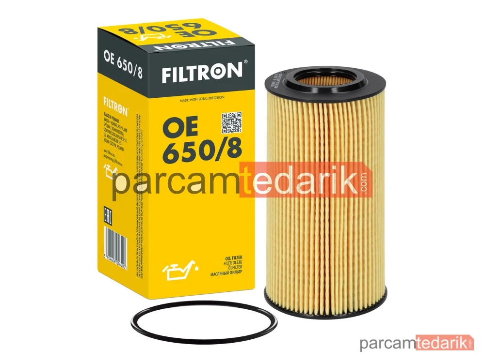 FILTRON OE650/8 | Yağ Filtresi — Audi Q7, Audi A7 Sportback, Audi A4 Allroad B9