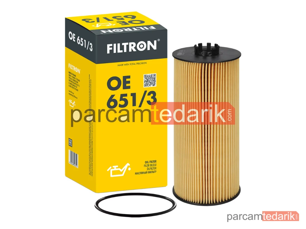 FILTRON OE651/3 | Yağ Filtresi — Mercedes-Benz Axor 2, Mercedes-Benz Travego
