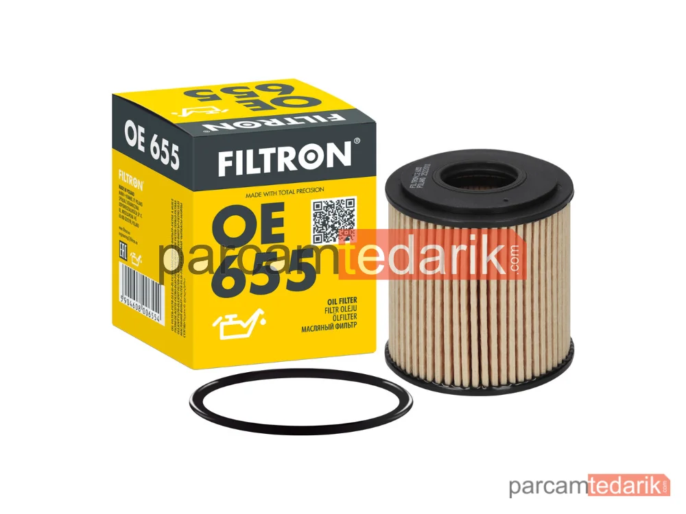 FILTRON OE655 | Yağ Filtresi — Smart CITY-Coupe, Smart Cabrio, Smart Roadster Coupe