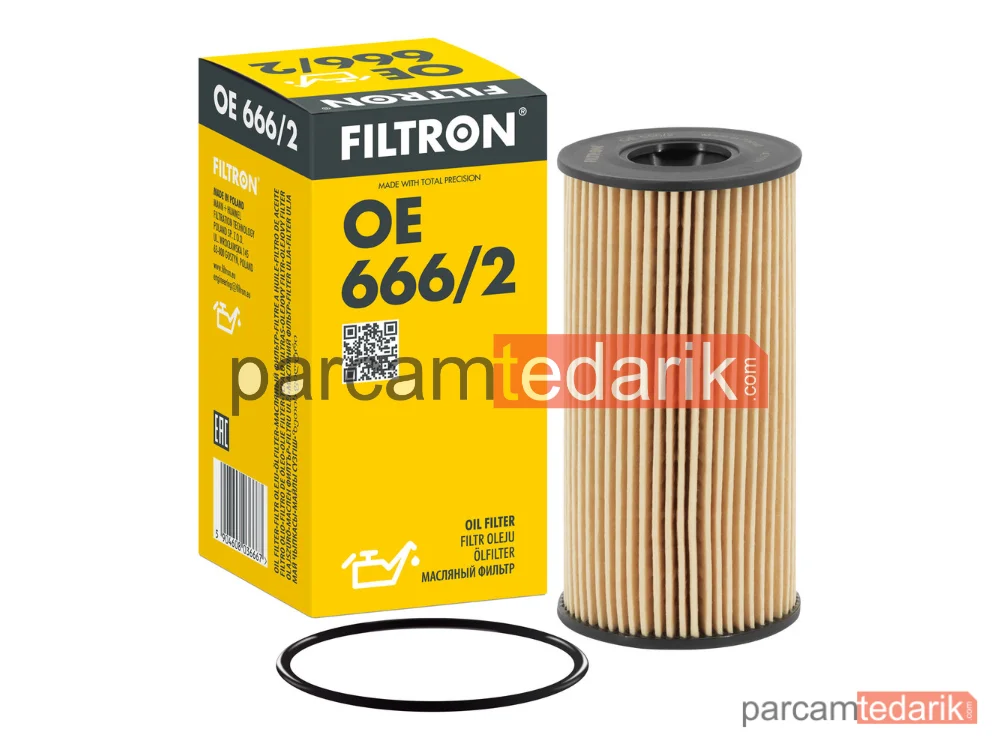 FILTRON OE666/2 | Yağ Filtresi — Nissan Qashqai I, Renault Koleos I, Renault Trafic II Platform şasi