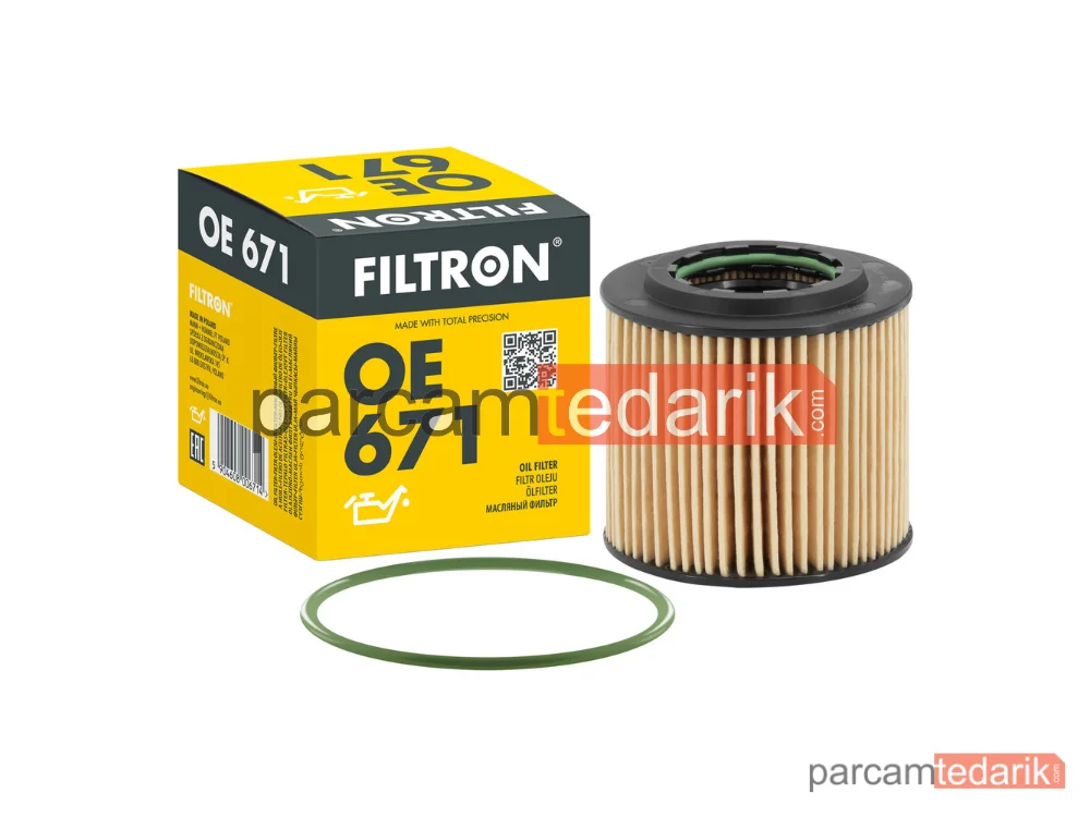 FILTRON OE671 | Yağ Filtresi — Skoda Fabia II Combi, Seat Cordoba, Seat Ibiza III