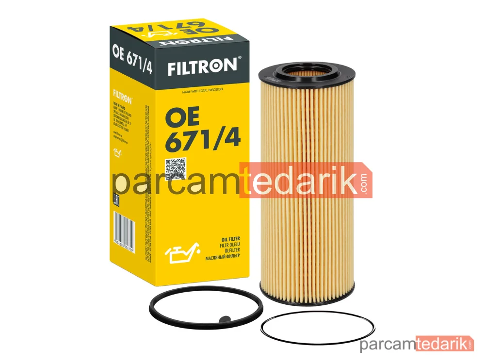 FILTRON OE671/4 | Yağ Filtresi — Audi A6 C6 Avant, Audi A6 C6, Audi A6 C7