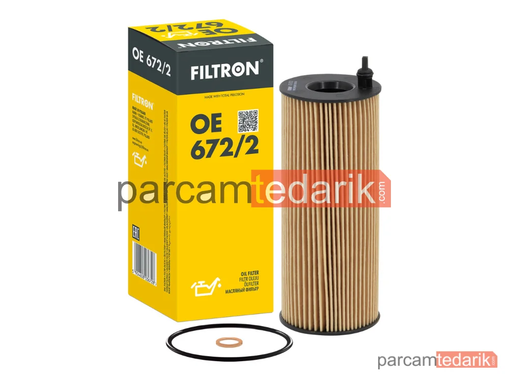 FILTRON OE672/2 | Yağ Filtresi — BMW 3 Touring, BMW X1, BMW 1