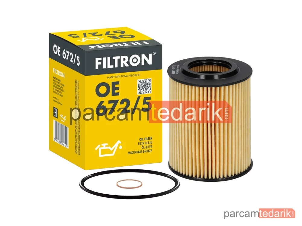 FILTRON OE672/5 | Yağ Filtresi — BMW 1, BMW 3, BMW 3 Touring