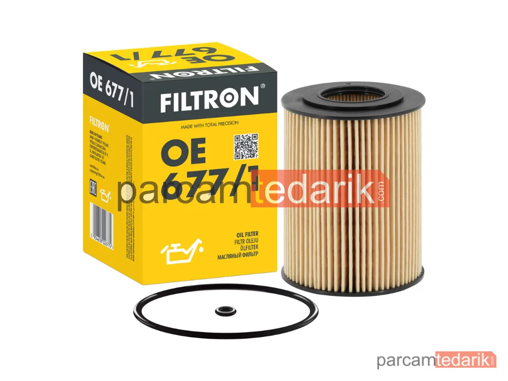 FILTRON OE677/1 | Yağ Filtresi — Mercedes-Benz E-Serisi, Mercedes-Benz M-Serisi, Mercedes-Benz E-Serisi T-Model