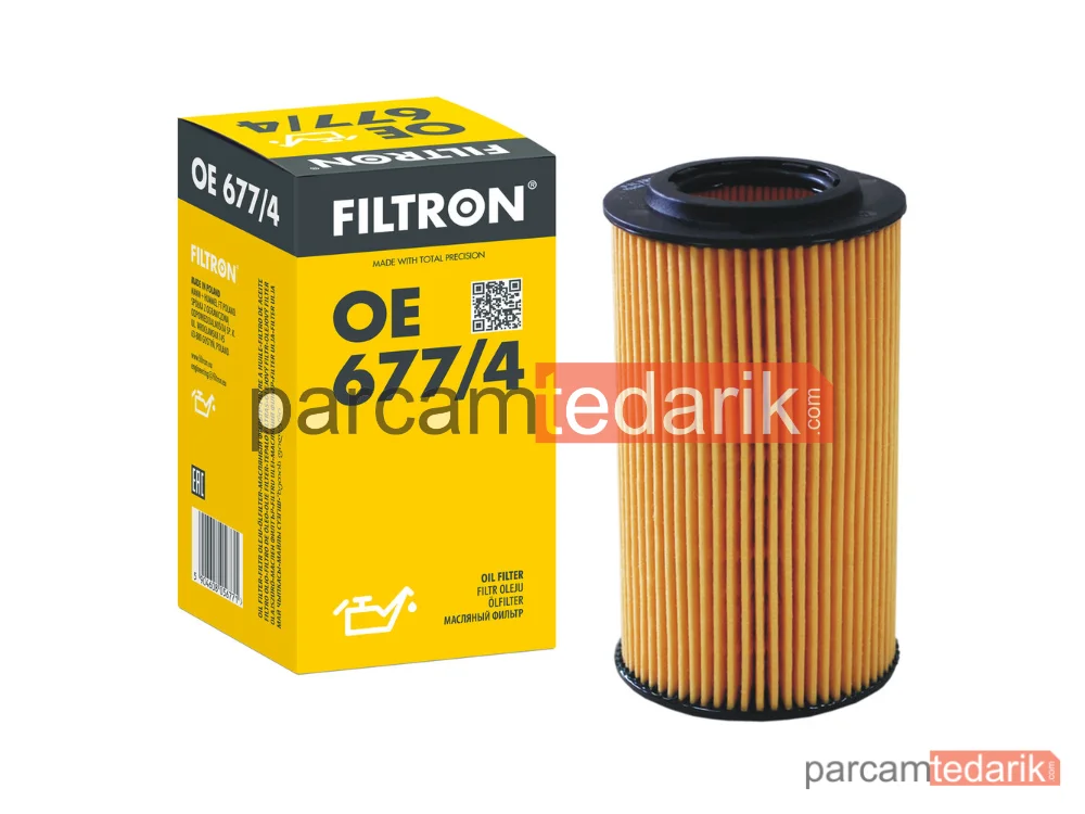 FILTRON OE677/4 | Yağ Filtresi — Mercedes-Benz CLA Coupe, Mercedes-Benz B-Serisi Sports Tourer, Mercedes-Benz CLA Shooting Brake