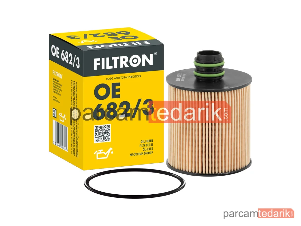 FILTRON OE682/3 | Yağ Filtresi — Fiat 500X, Fiat Freemont, Alfa Romeo Giulietta
