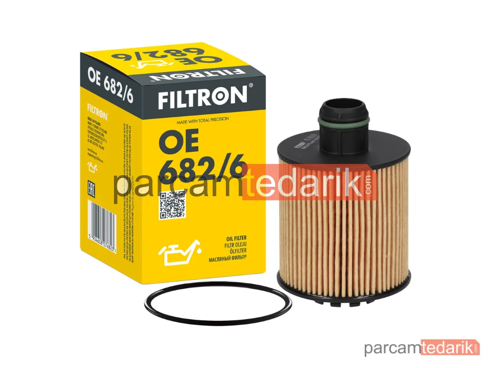 FILTRON OE682/6 | Yağ Filtresi — Fiat Panda Van, Fiat Doblo Cargo, Fiat Fiorino Kasa/büyük limuzin