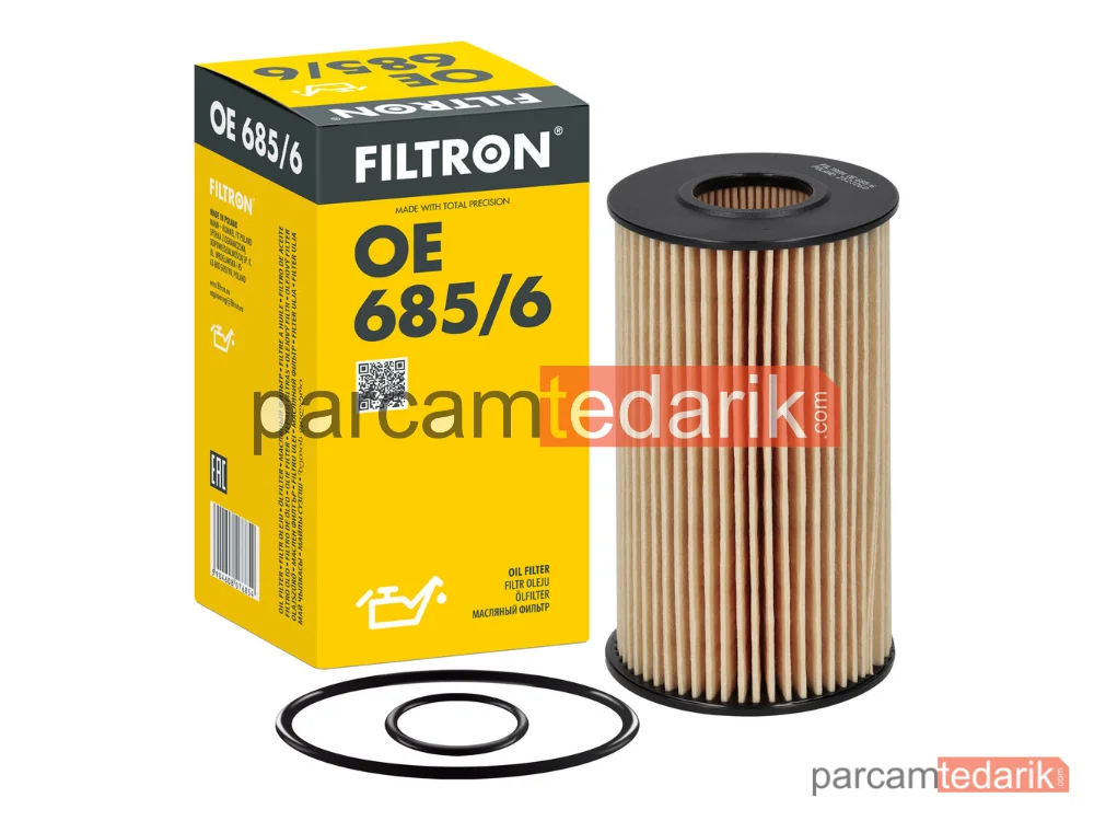 FILTRON OE685/6 | Yağ Filtresi — Toyota Land Cruiser 200, Toyota Tundra Pick-up