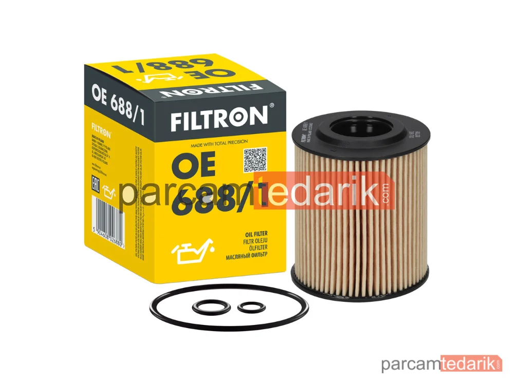 FILTRON OE688/1 | Yağ Filtresi — Seat Ibiza IV SC, Skoda Roomster, Skoda Roomster Praktik