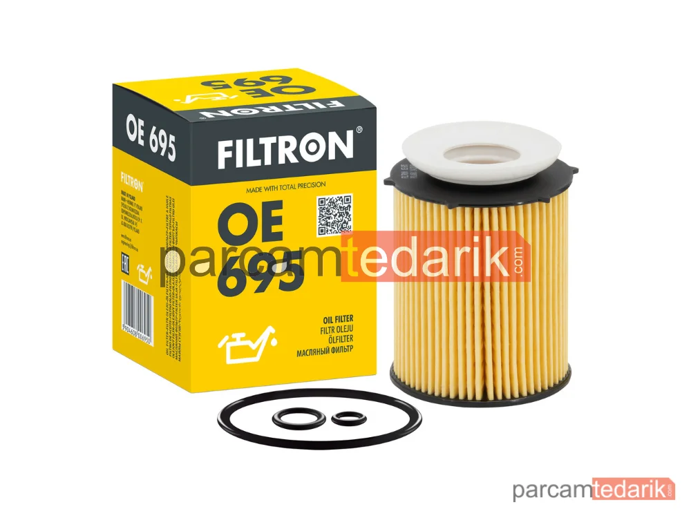 FILTRON OE695 | Yağ Filtresi — Mercedes-Benz C-Serisi, Mercedes-Benz E-Serisi, Mercedes-Benz C-Serisi T-Model