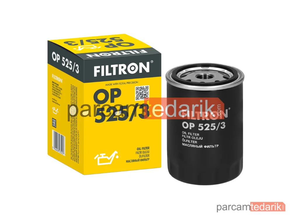 FILTRON OP525/3 | Yağ Filtresi — Ford Galaxy I, Seat Alhambra, Seat Alhambra Van