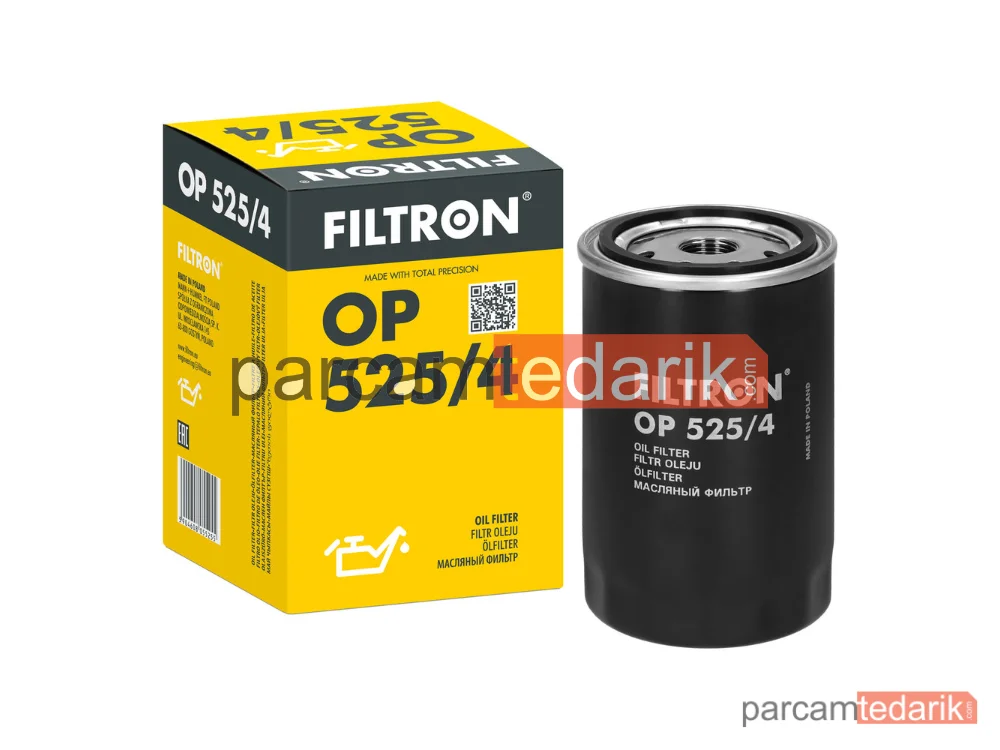 FILTRON OP525/4 | Yağ Filtresi — VW Golf III, VW Golf III Variant, Audi A6 C4