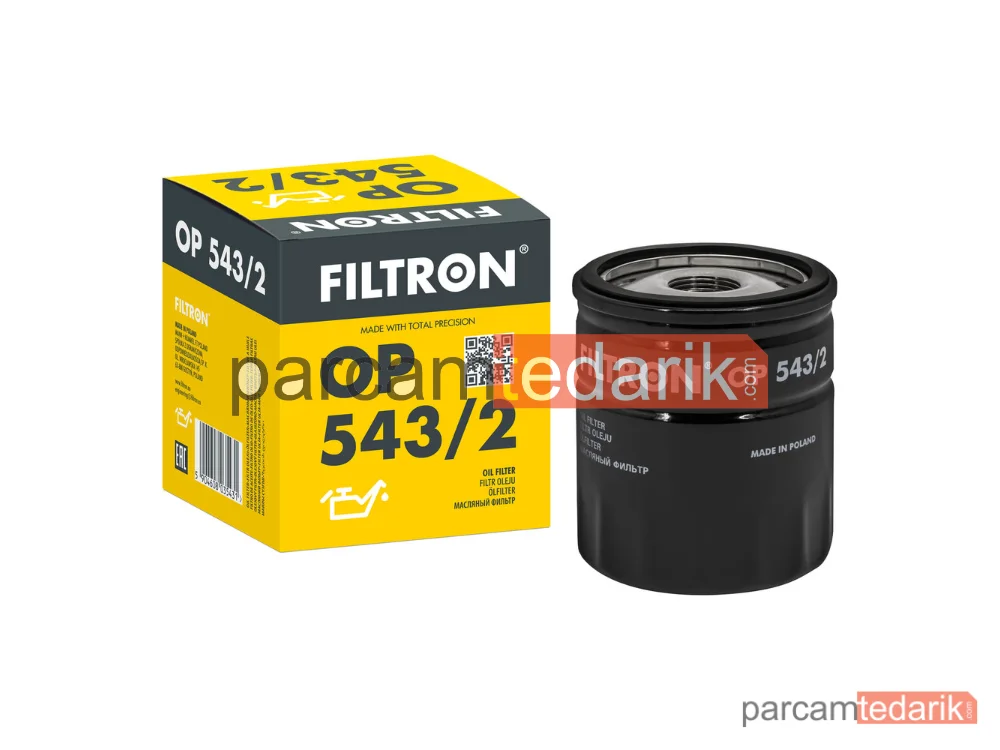 FILTRON OP543/2 | Yağ Filtresi — Ford Transit V363 Panelvan/Van, Ford Transit V363 Platform şasi, Ford Transit V363 Minibüs/Otobüs