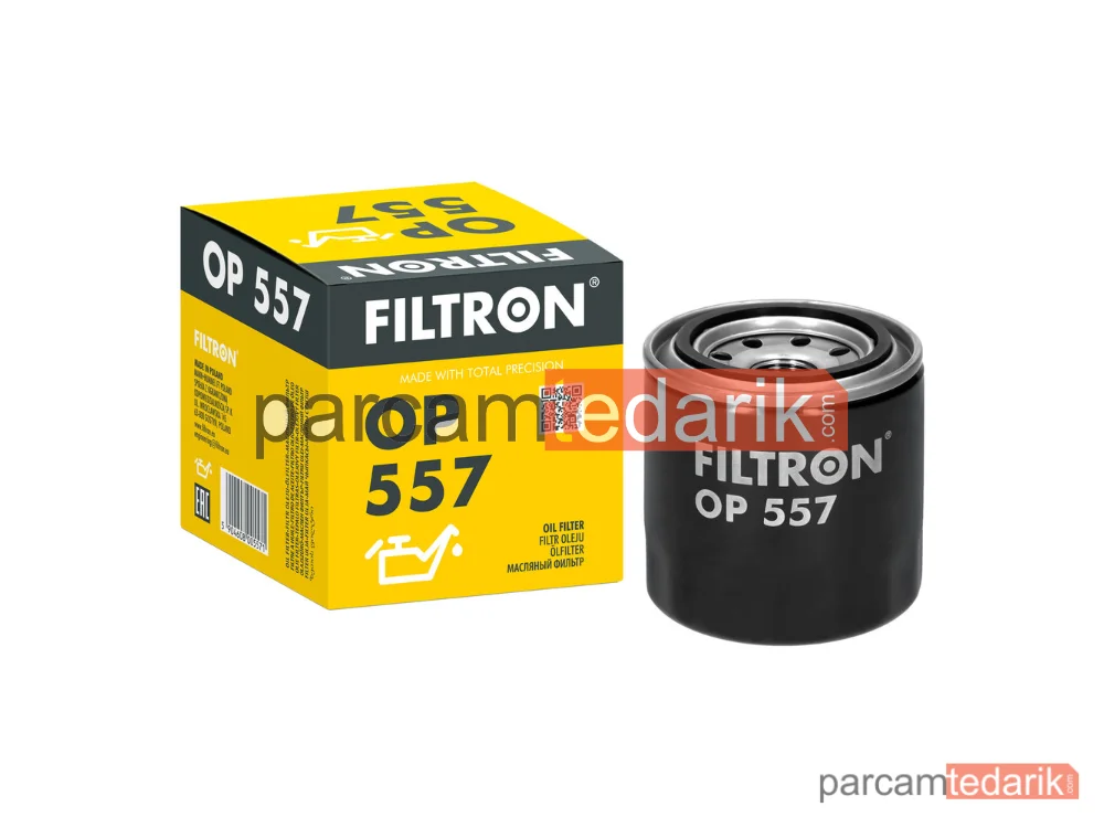 FILTRON OP557 | Yağ Filtresi — Rover 600 I, Hyundai H100 Panelvan/Van, Rover 200 II Hatchback