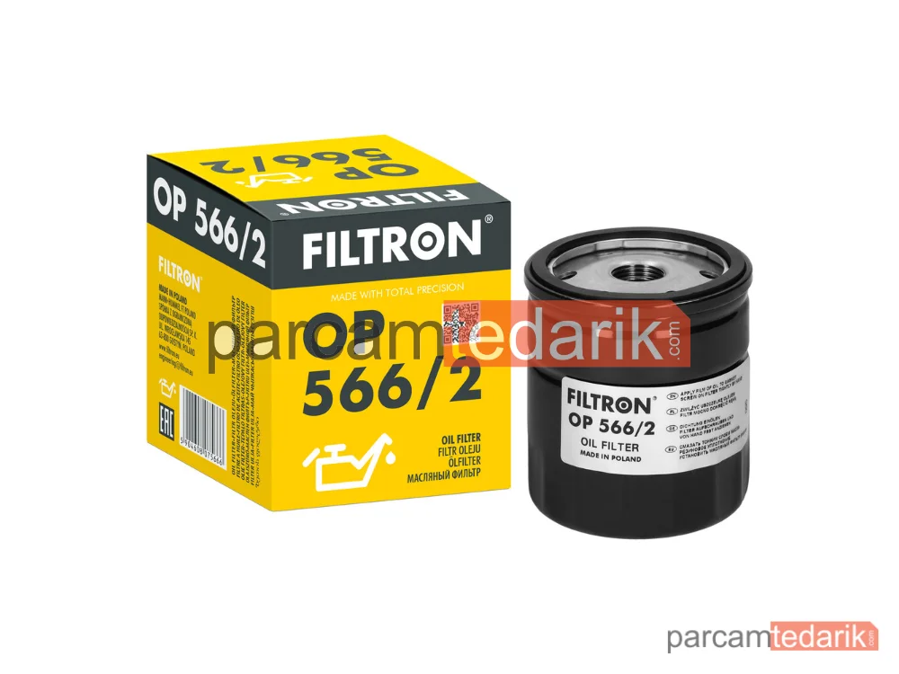 FILTRON OP566/2 | Yağ Filtresi — Seat Marbella, Seat Marbella Kasa/eğik Arka, Fiat Panda