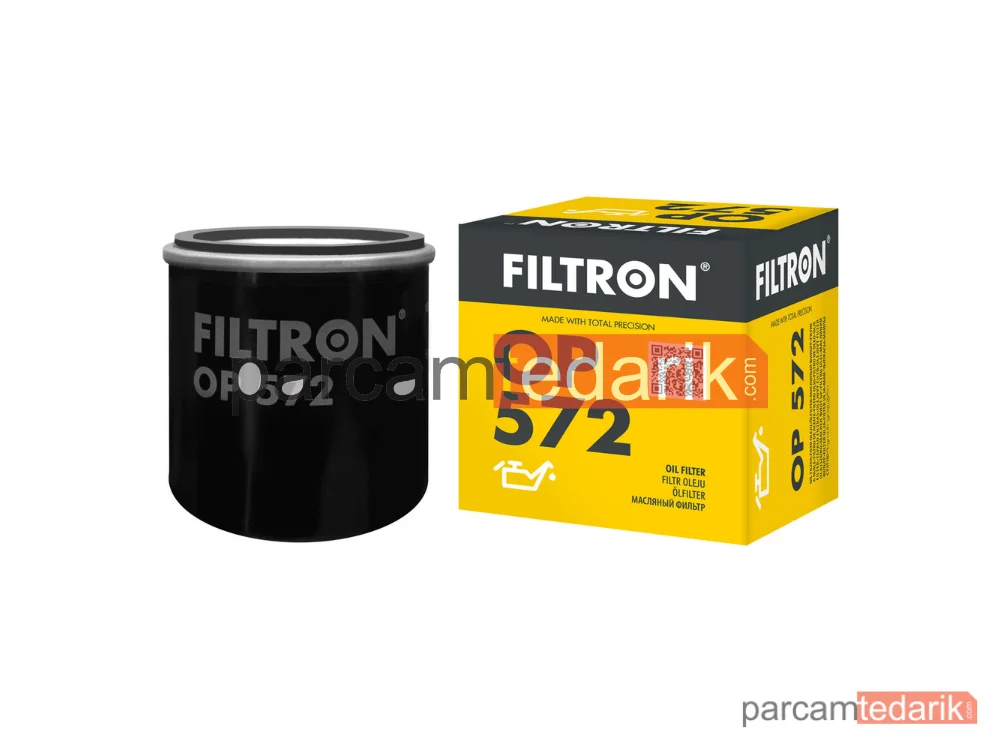 FILTRON OP572 | Yağ Filtresi — Toyota Carina E VI, Toyota Carina E VI Sedan, Toyota CAMRY