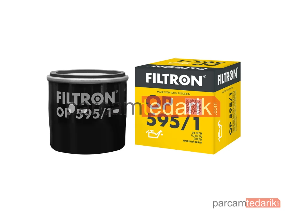 FILTRON OP595/1 | Yağ Filtresi — Mazda CX-5, Mazda MX-5 IV, Mazda MX-5 RF Targa