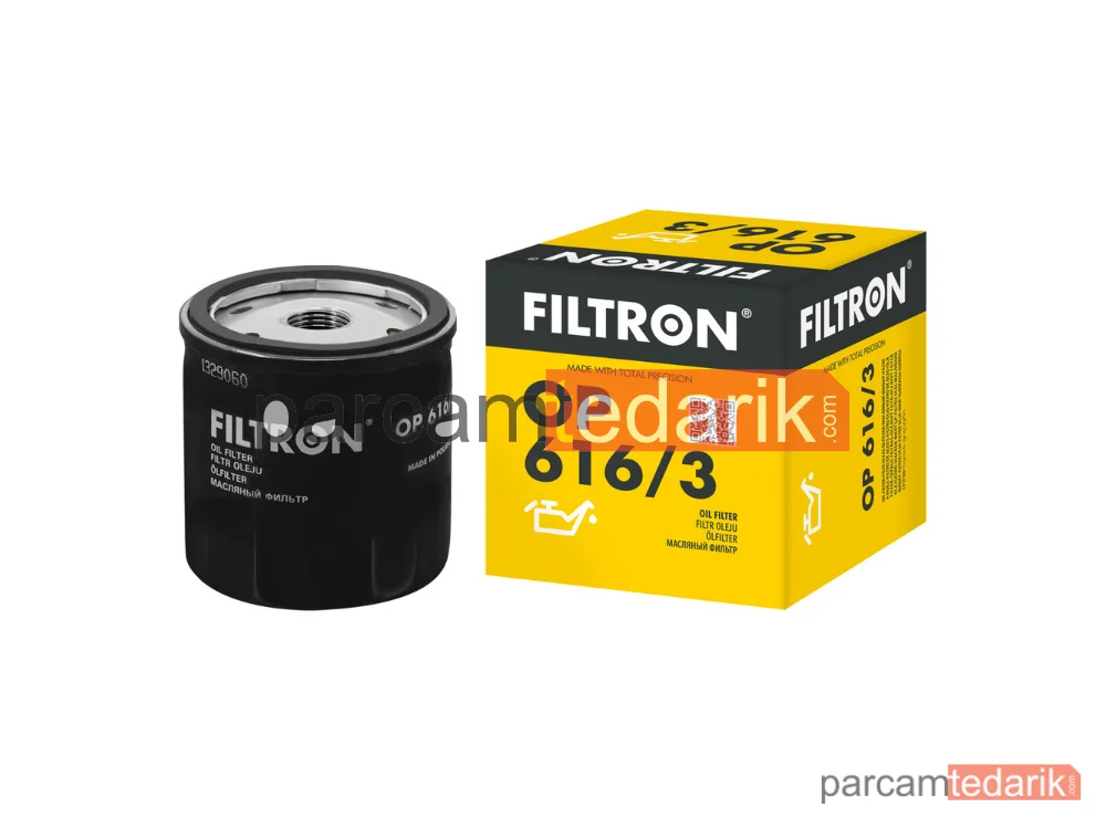 FILTRON OP616/3 | Yağ Filtresi — VW Golf VII, VW Golf VII Variant, Seat Leon ST