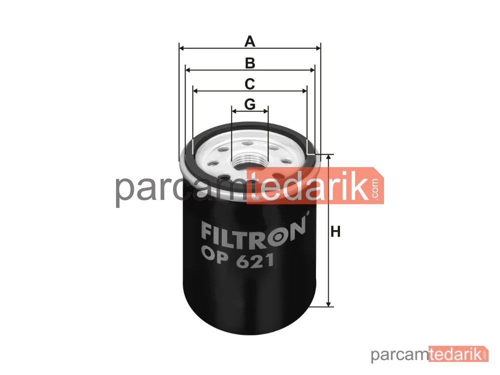 FILTRON OP621 | Yağ Filtresi — Suzuki GRAND Vitara I, Suzuki Liana, Suzuki GRAND Vitara II