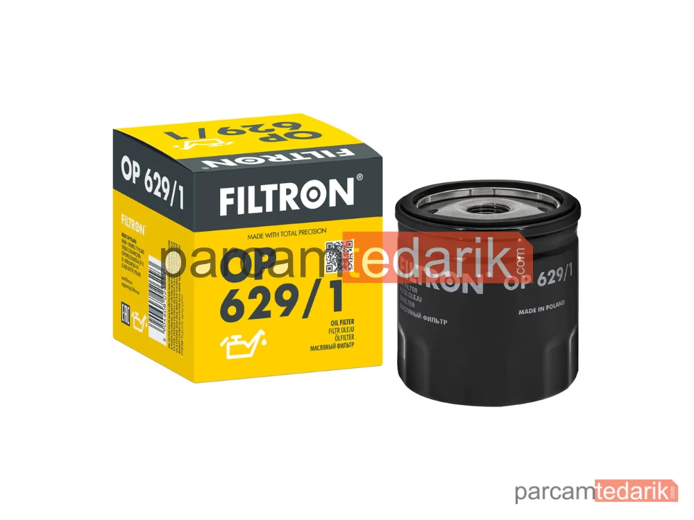 FILTRON OP629/1 | Yağ Filtresi — Ford Focus III Turnier, Ford Focus III, Ford C-Max II