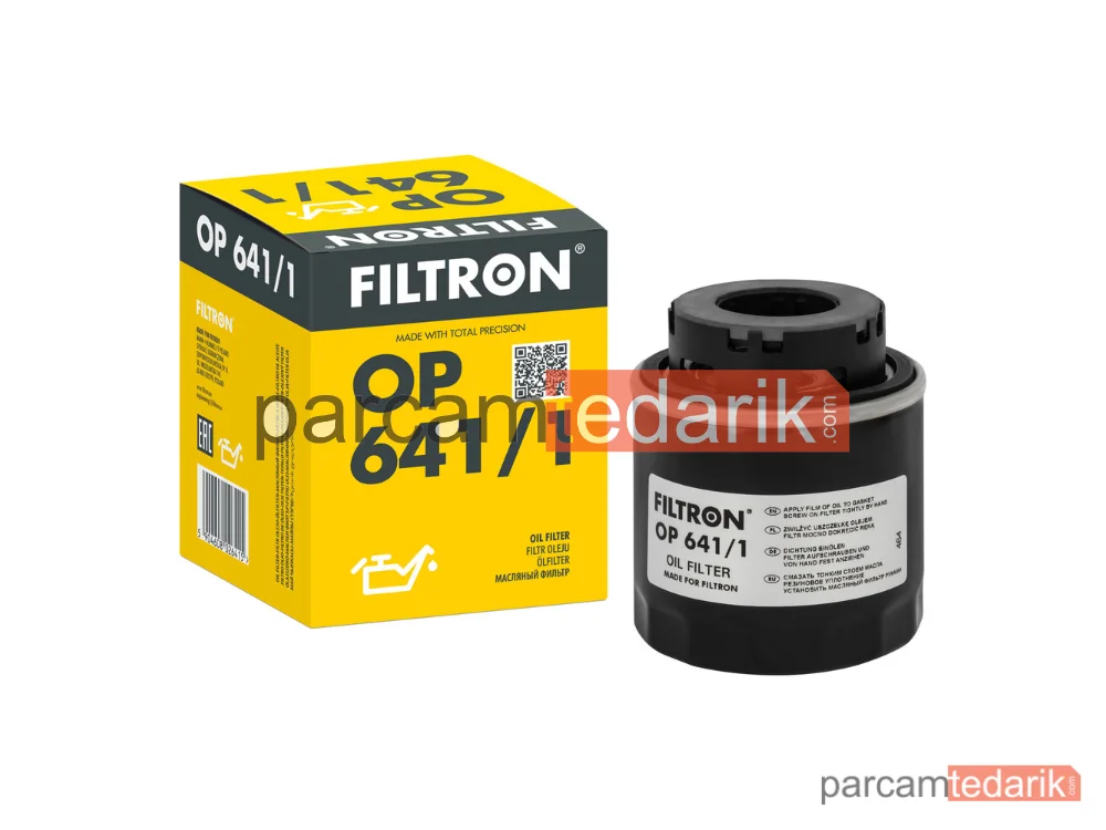 FILTRON OP641/1 | Yağ Filtresi — VW Golf VI, VW EOS, VW Golf V Variant