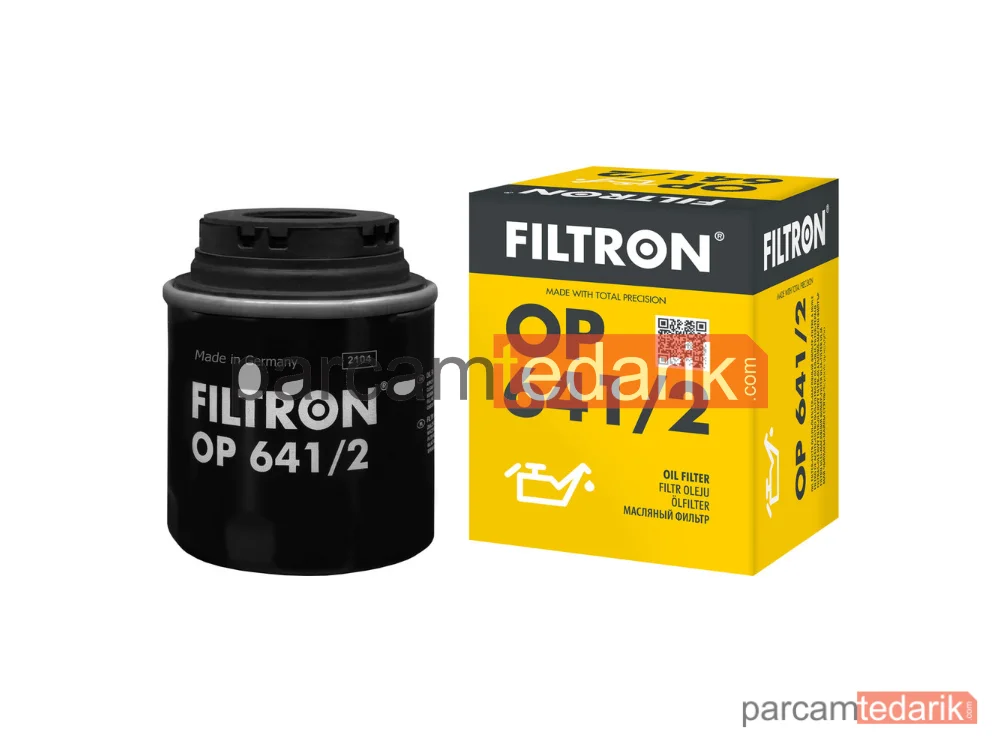 FILTRON OP641/2 | Yağ Filtresi — VW Golf VI, VW Jetta IV, VW Passat B7