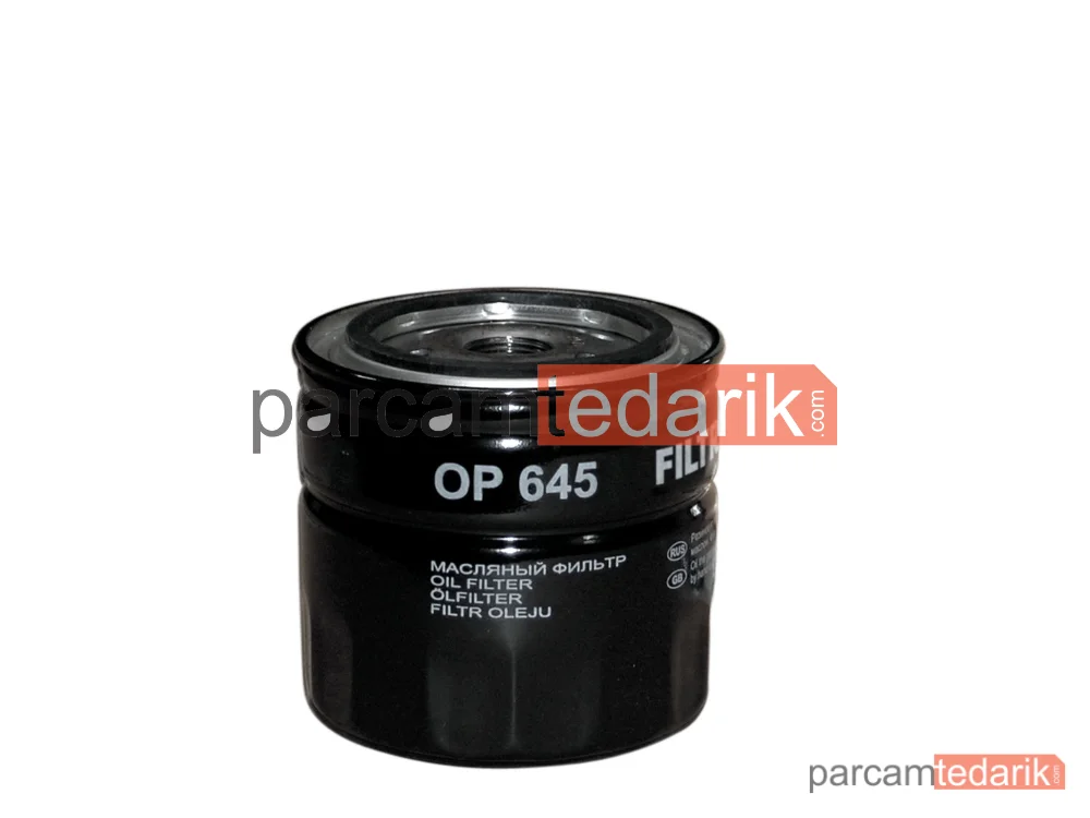 OP645 | Yağ Filtresi — Volvo 460, Volvo 440, Volvo 340-360
