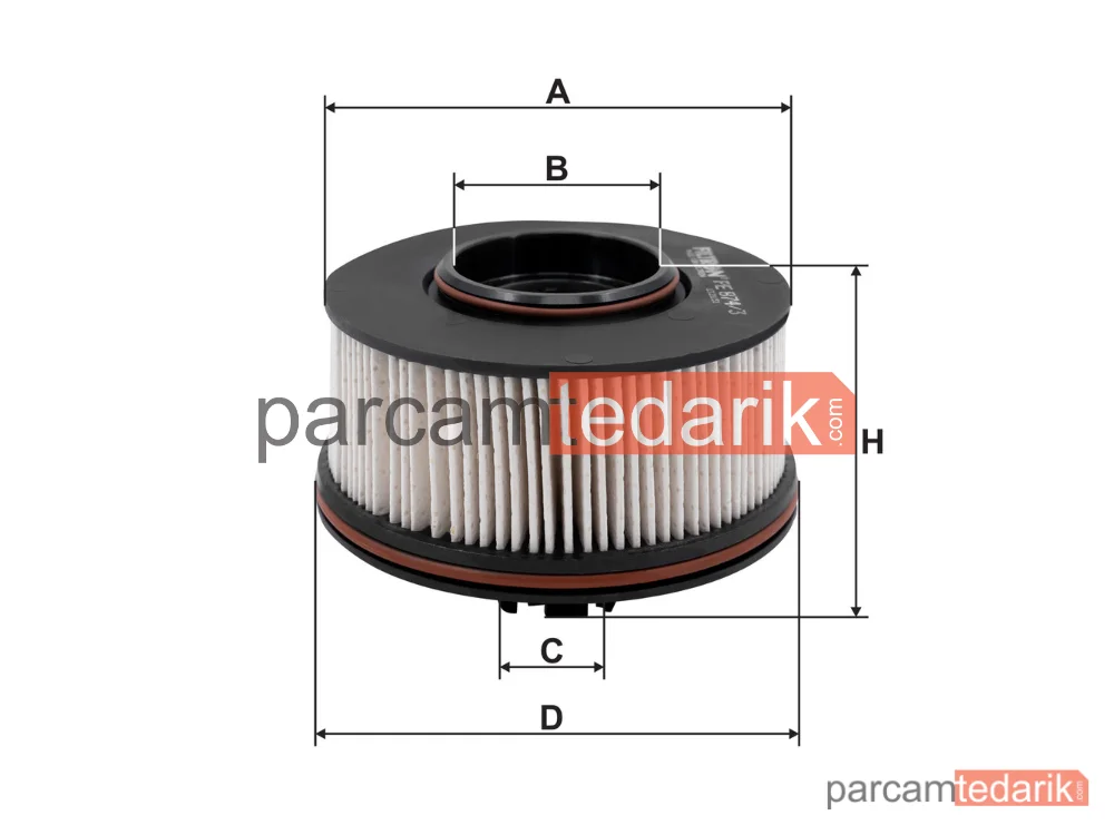 FILTRON PE874/3 | Yakıt Filtresi — Hyundai Santa FE IV, Kia Sorento III
