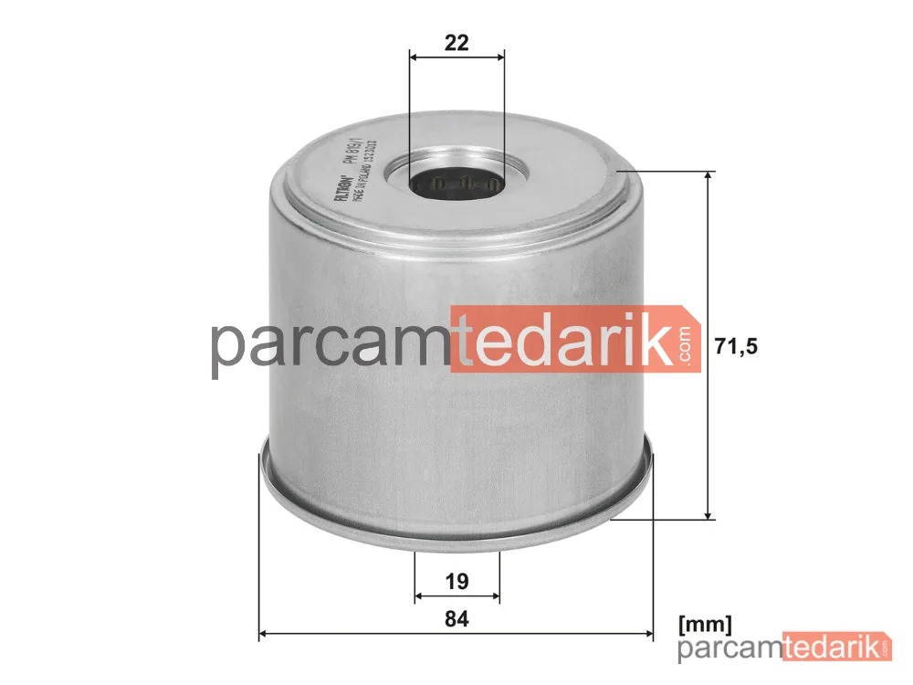 FILTRON PM819/1 | Yakıt Filtresi — Renault Clio I .9 D 91-98, Espace II 2. TD 94-96