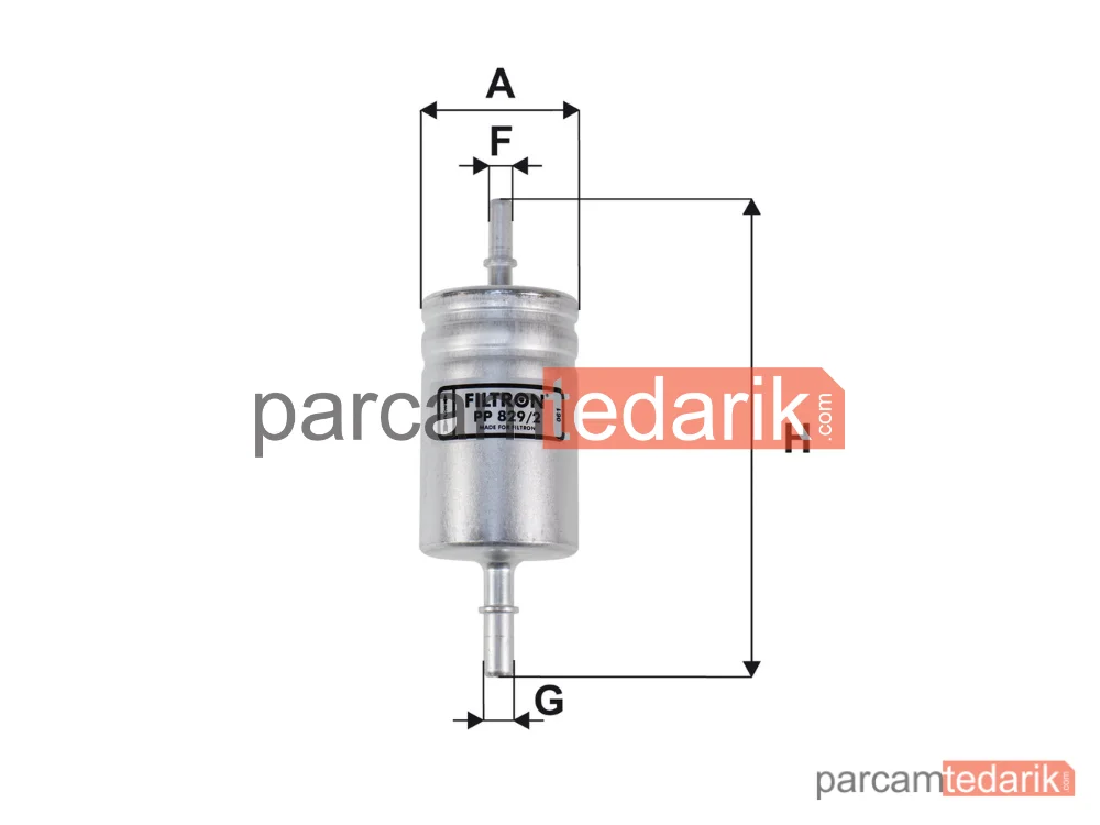 FILTRON PP829/2 | Yakıt Filtresi — Fiat 500X, Alfa Romeo Giulia, Alfa Romeo Stelvio