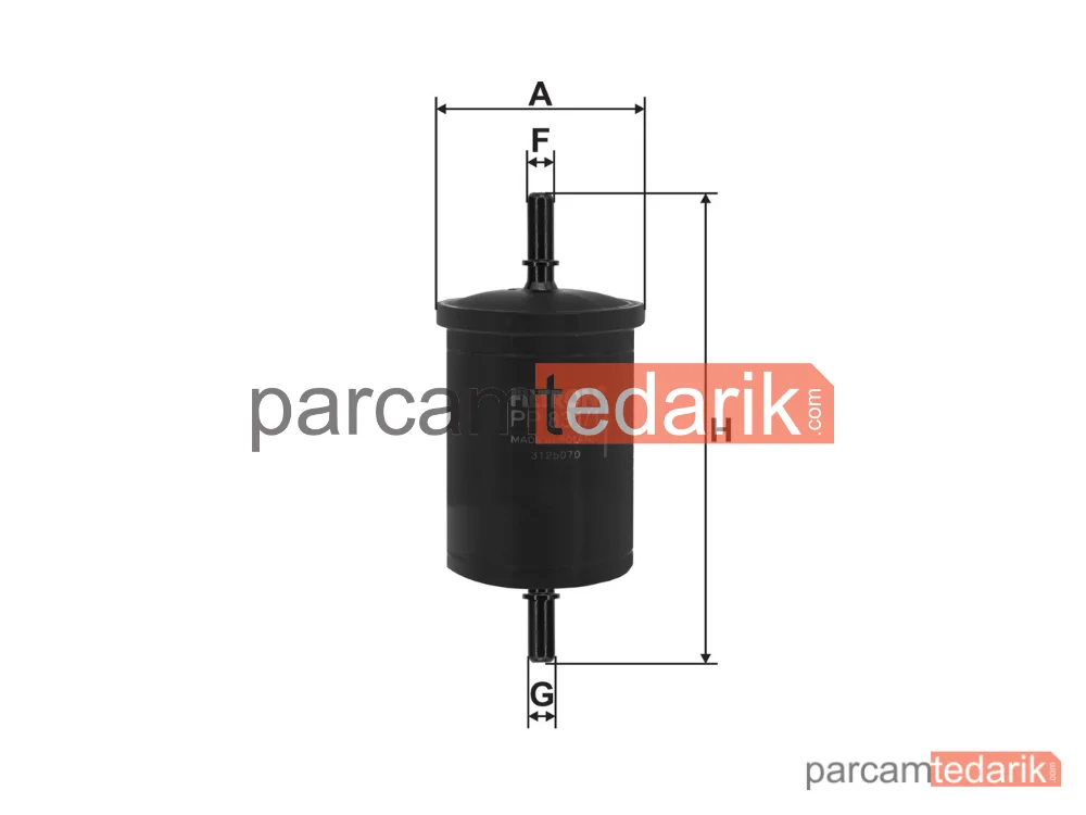 FILTRON PP831/1 | Yakıt Filtresi — Renault Clio I, Renault Megane I, Peugeot 208 I