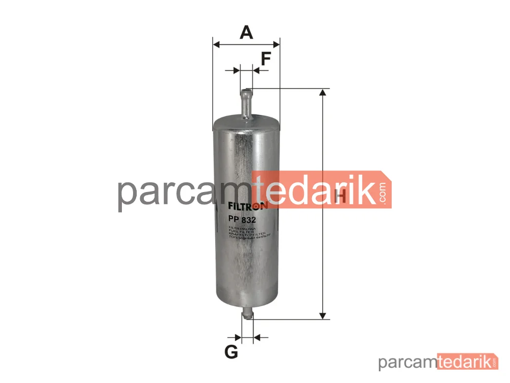 FILTRON PP832 | Yakıt Filtresi — BMW 3, BMW 3 Touring, BMW 3 Coupe