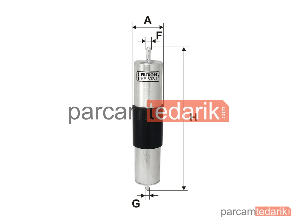 FILTRON PP832/1 | Yakıt Filtresi — BMW 3, BMW 3 Coupe, BMW 3 Cabrio