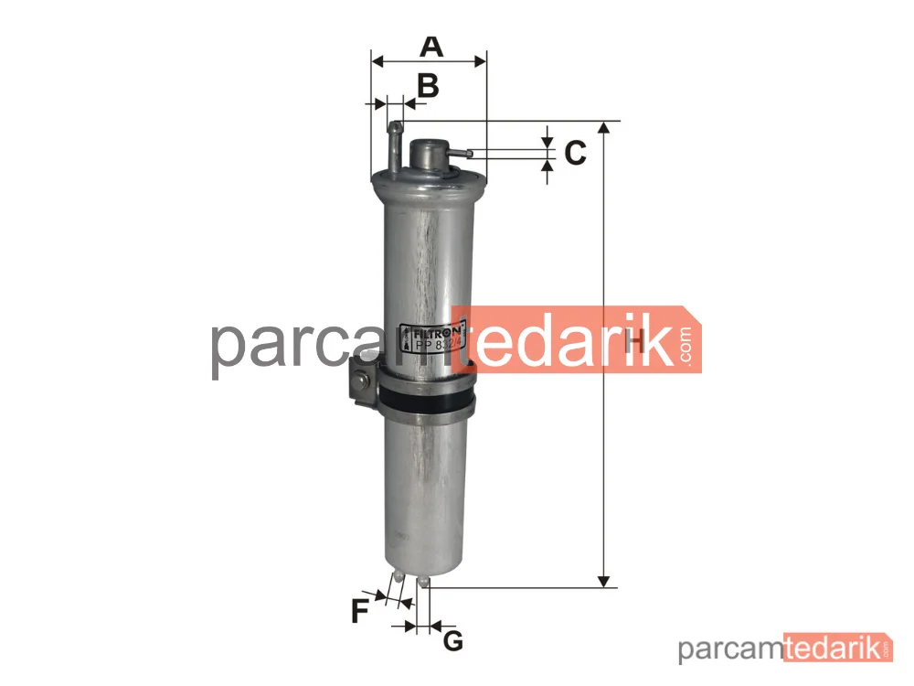 FILTRON PP832/4 | Yakıt Filtresi — BMW 7