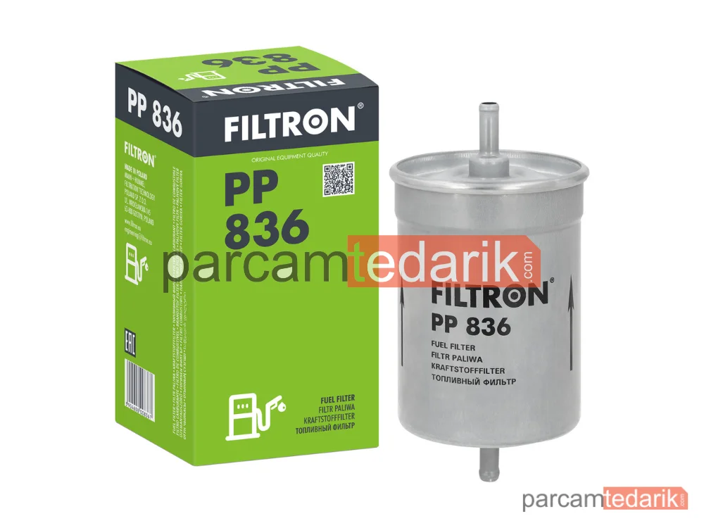 FILTRON PP836 | Yakıt Filtresi — BMW 3, Audi A6 C5 Avant, Peugeot 405 I