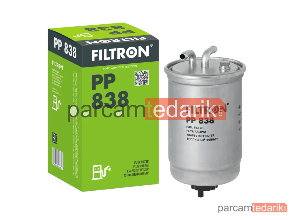 FILTRON PP838 | Yakıt Filtresi — VW LT 28-35 I Panelvan/Van, VW LT 28-35 I Platform şasi, VW Transporter T3 Minibüs/Otobüs