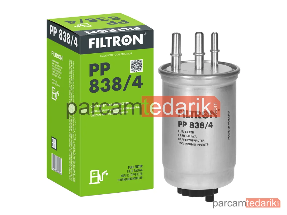 FILTRON PP838/4 | Yakıt Filtresi — Hyundai Terracan, Jaguar X-TYPE I, Ford Focus I Kombi Van
