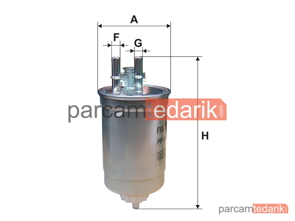 FILTRON PP838/5 | Yakıt Filtresi — Ford Focus I, Ford Focus I Kombi Van, Ford Focus I Sedan