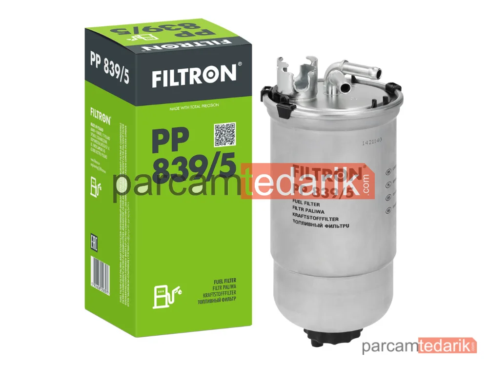 FILTRON PP839/5 | Yakıt Filtresi — Skoda Fabia I, Seat Ibiza III, VW Polo IV Sedan